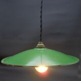 Enamelled sheet metal suspension