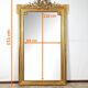 Gilded Wood Mirror, Louis XVI style, Napoleon III period – Mid 19th century