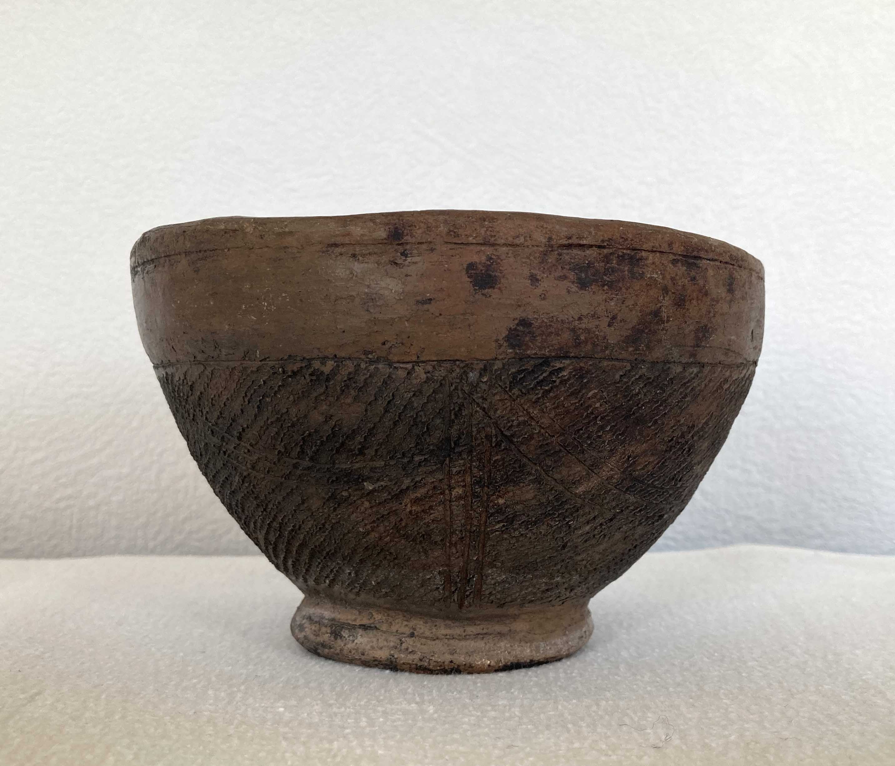 Vintage terracotta bowl