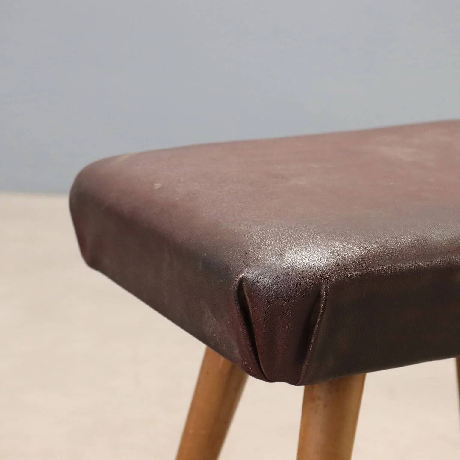 Pair of vintage stools from the 1950s.
