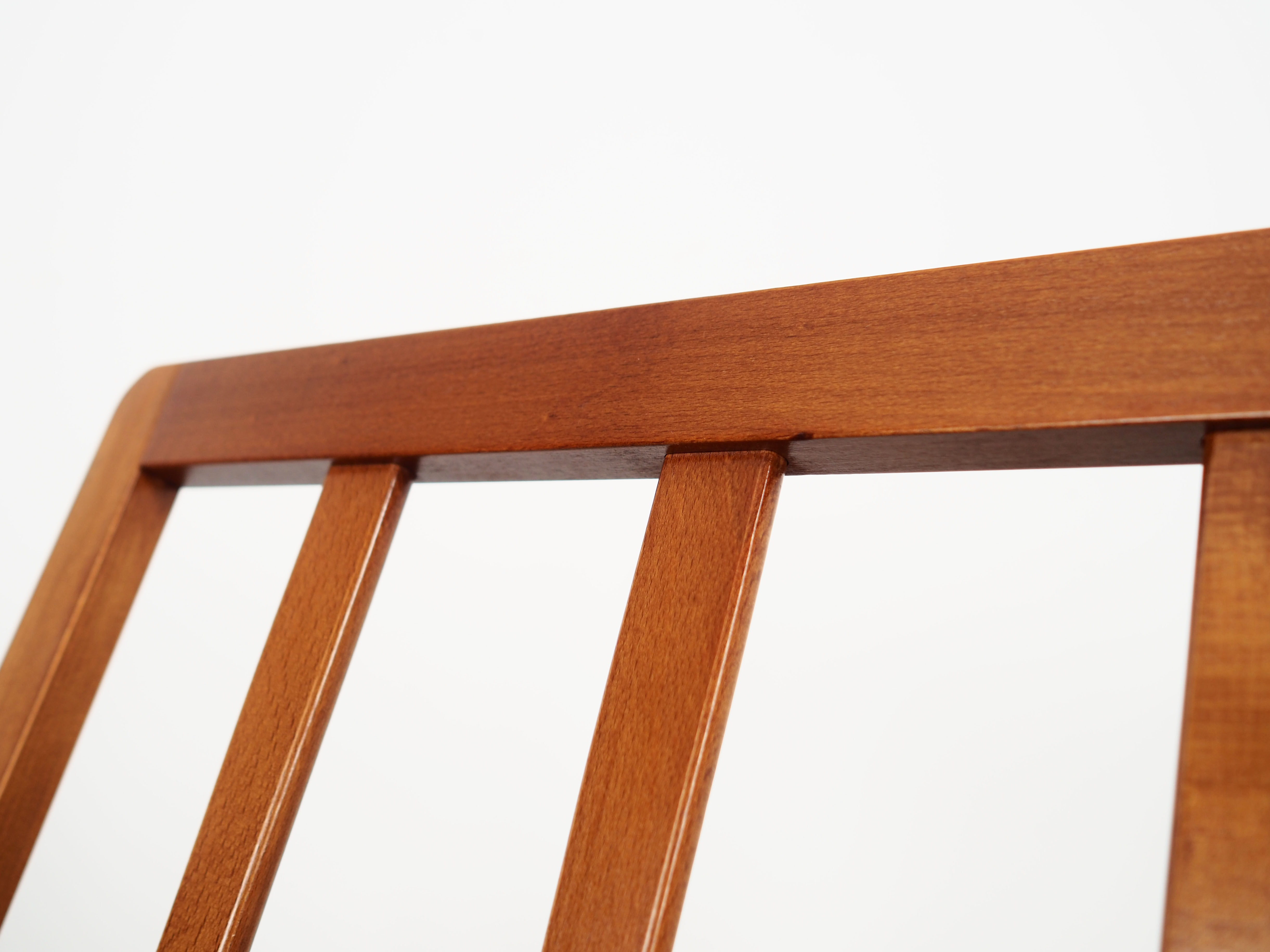 Beech armchair, Danish design, 1970s, production: Denmark