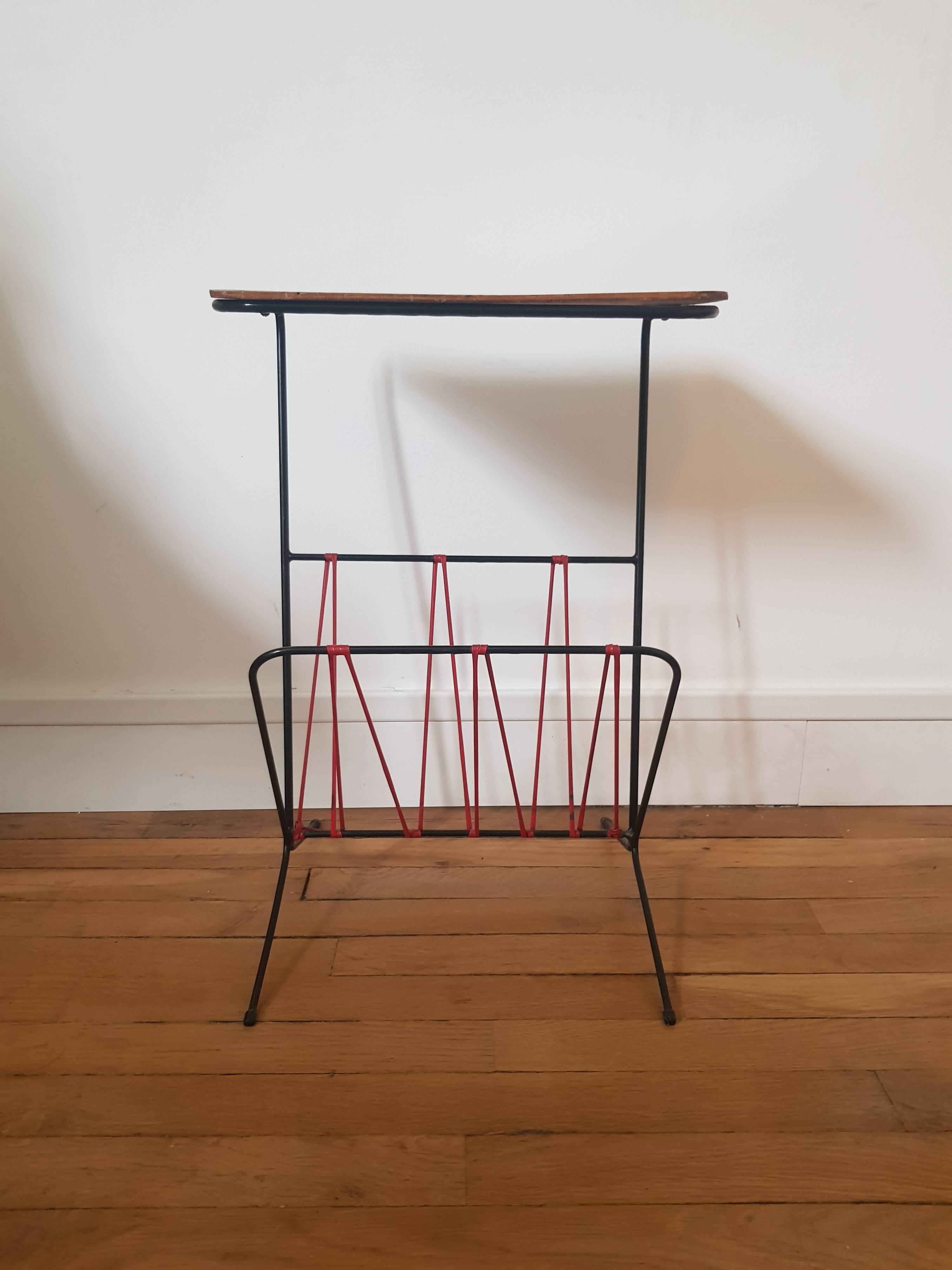 Vintage trolley/magazine holder