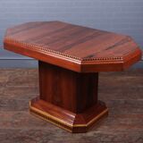 Table basse Art déco française en bois de rose c 1920