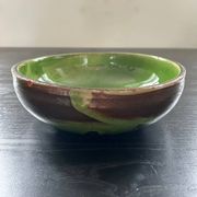 Artisanal green Provençal salad bowl