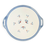 Plat fleuri vintage