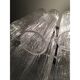 Murano Glass Sputnik Chandelier With "Corteccia" Tubes Italian Glass
