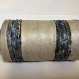 Raku style bottle vase