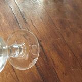 Together five mismatched stemware