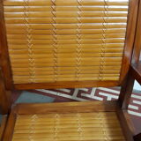 Colonial style armchair