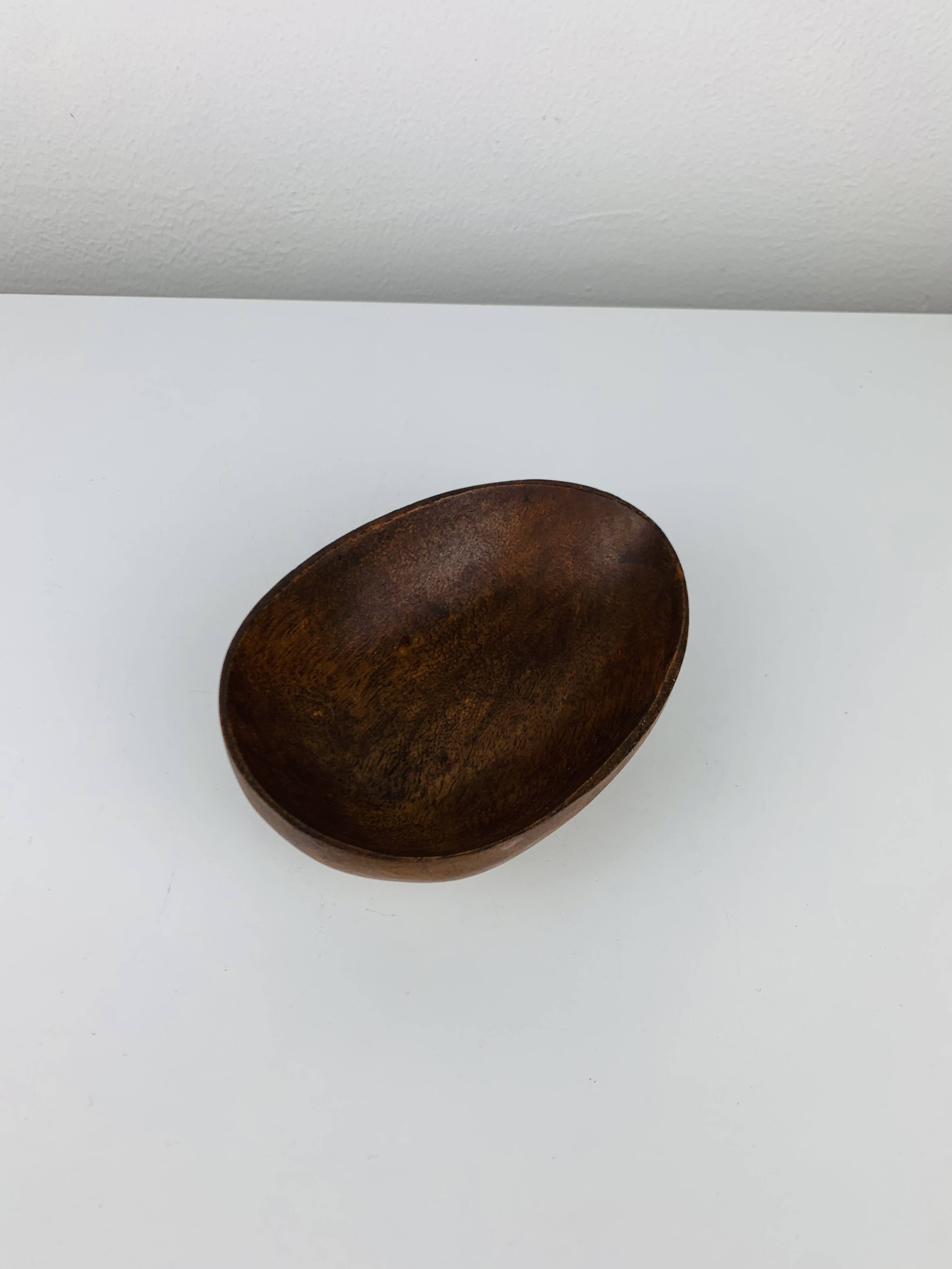 Scandinavian teak catchall, 1960s