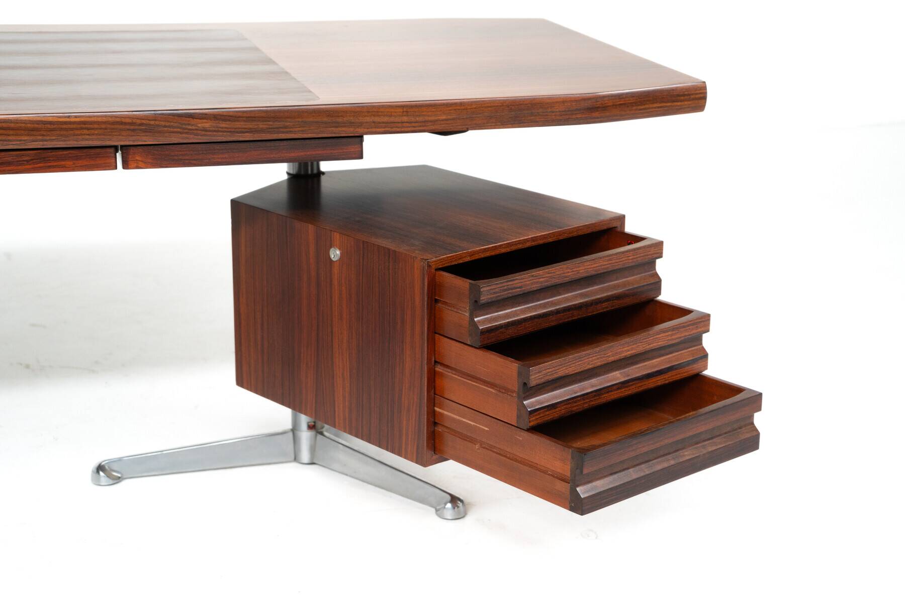 Executive Desk by Osvaldo Borsani for Tecno, Italy, 1960s