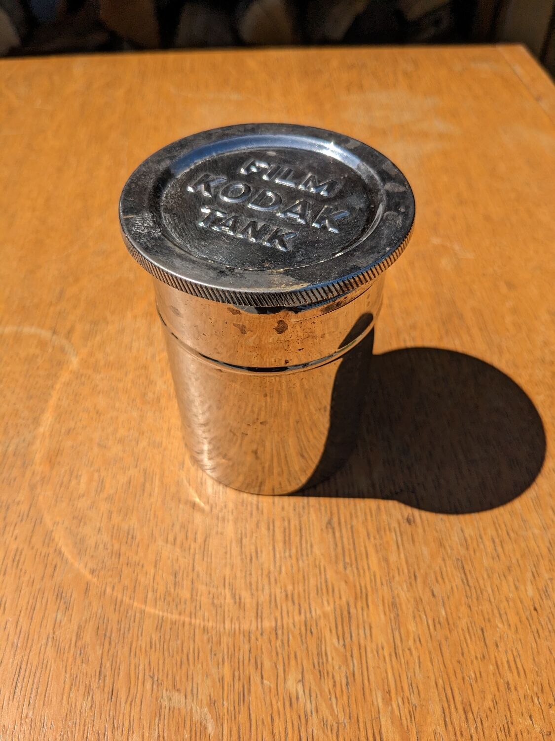 Kodak tank film metal box