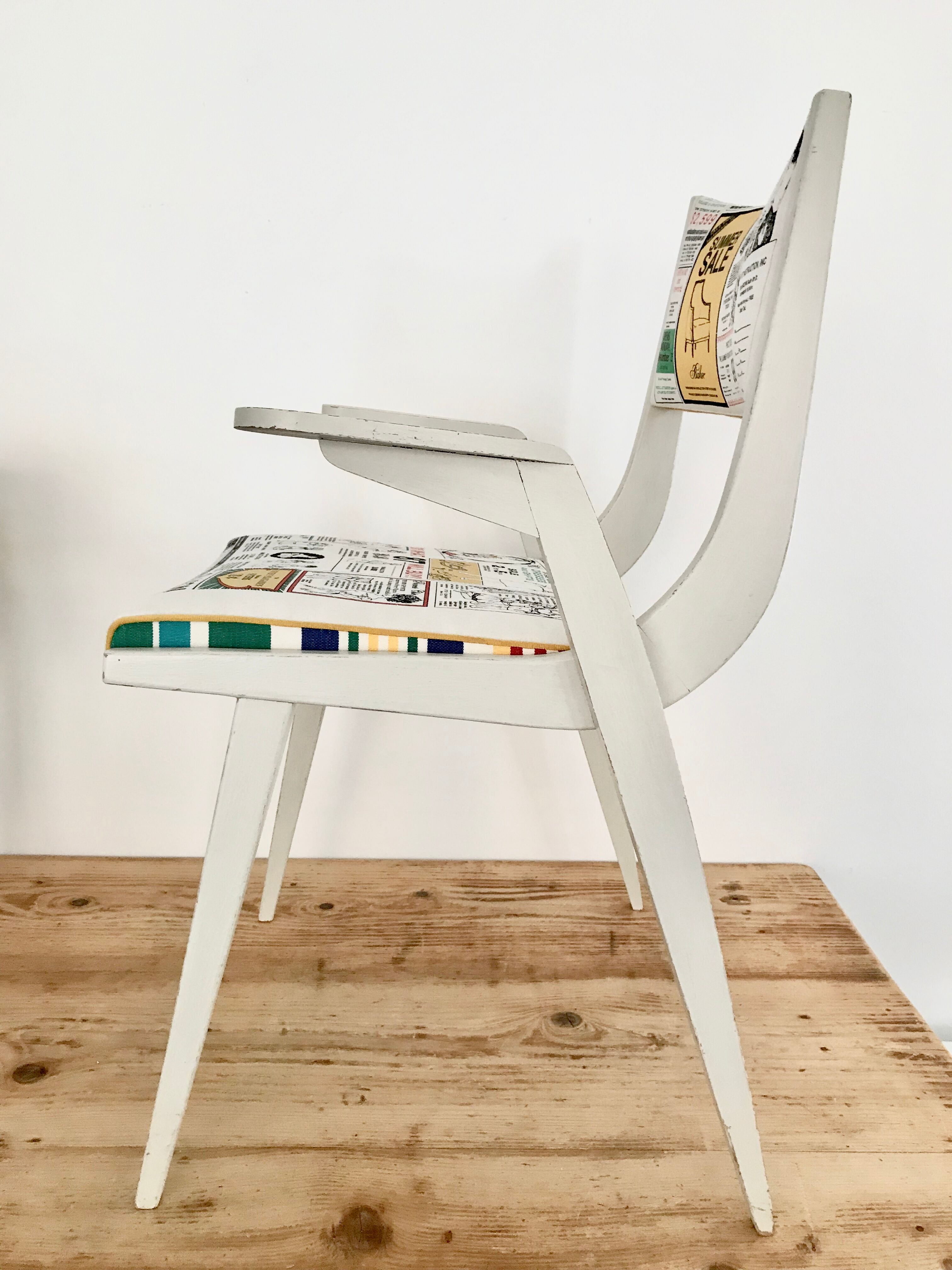 Vintage armchair retro patterns