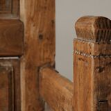 Folk art chest bench, Catalonia, 1800