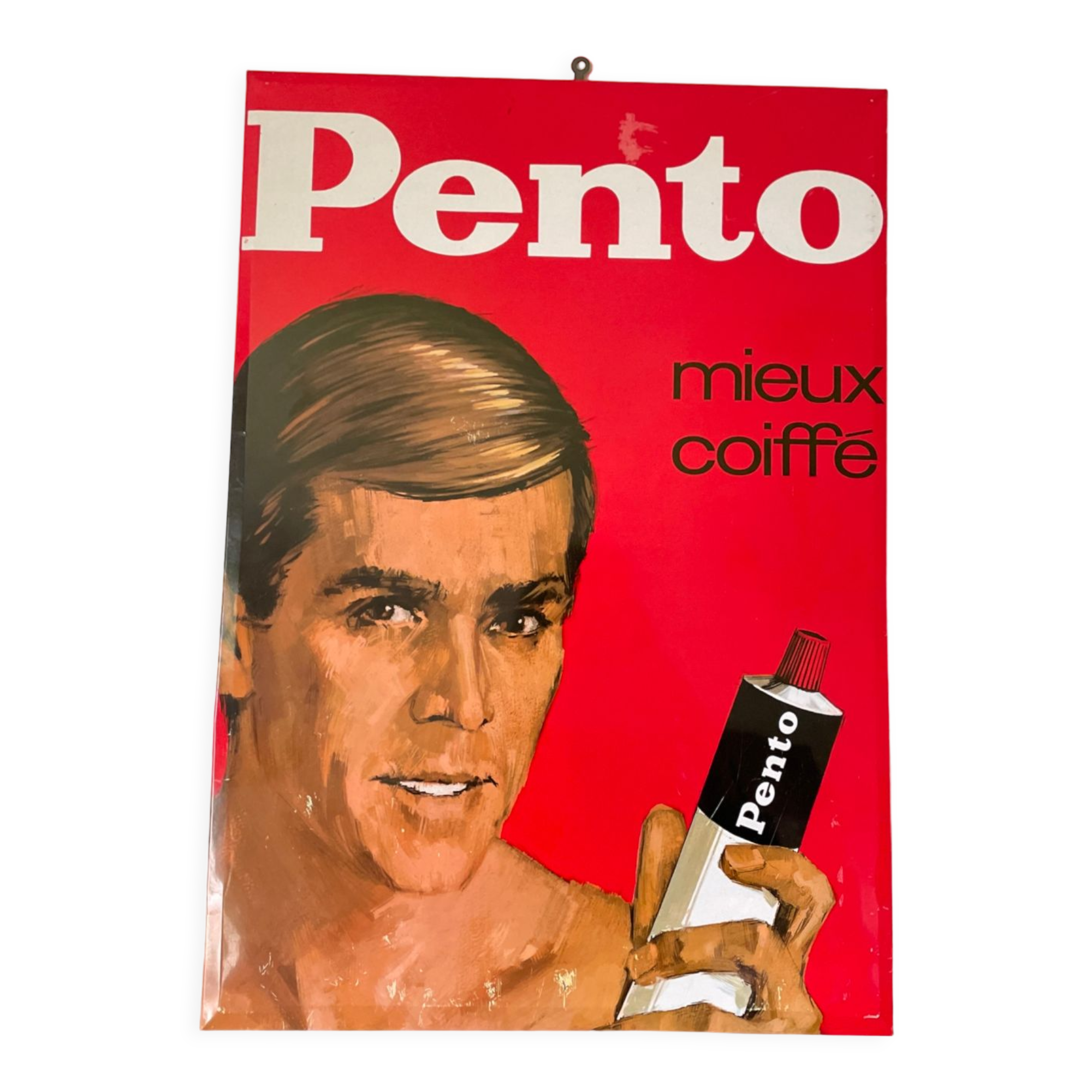 Advertising plate Pento 1960