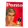Advertising plate Pento 1960