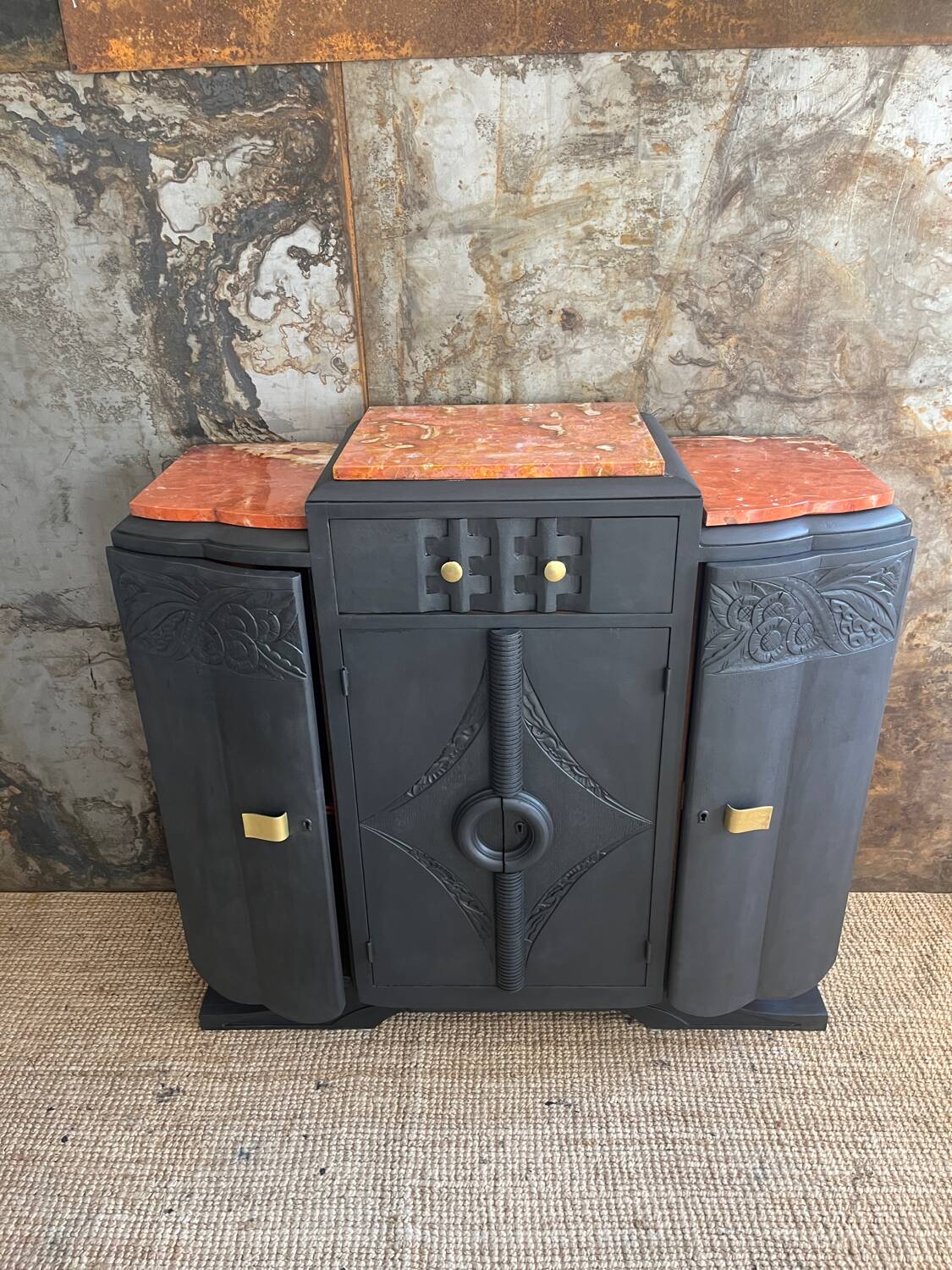 Buffet asymétrique art déco