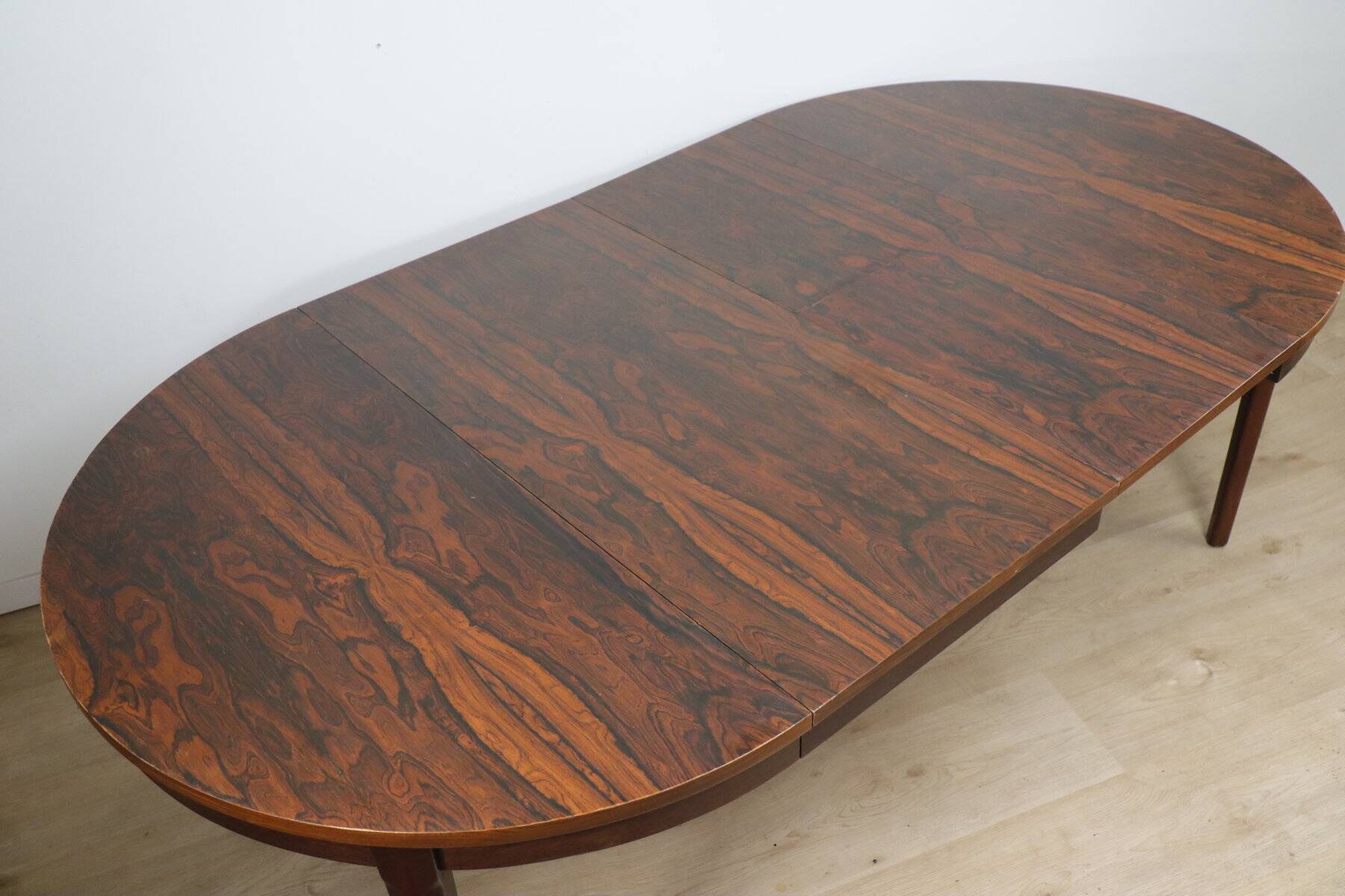 Vintage extendable rosewood dining table, 1960s