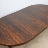 Vintage extendable rosewood dining table, 1960s