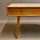 High-billed desk opaline scandinavian design 1950