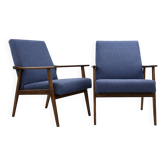 Vintage "Lisek" armchair pair – 1960s – Polish design