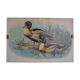 Vintage animal print ducks