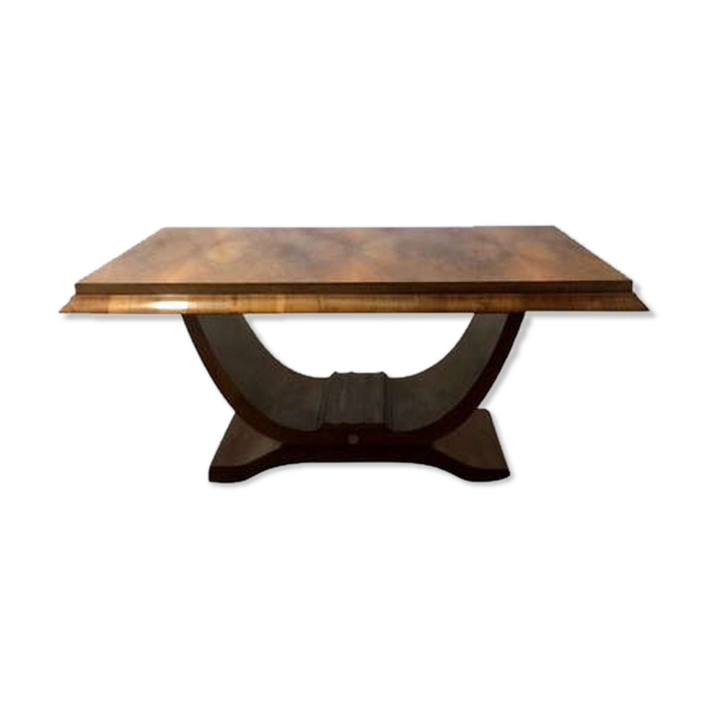 Table art deco 1930 in rosewood