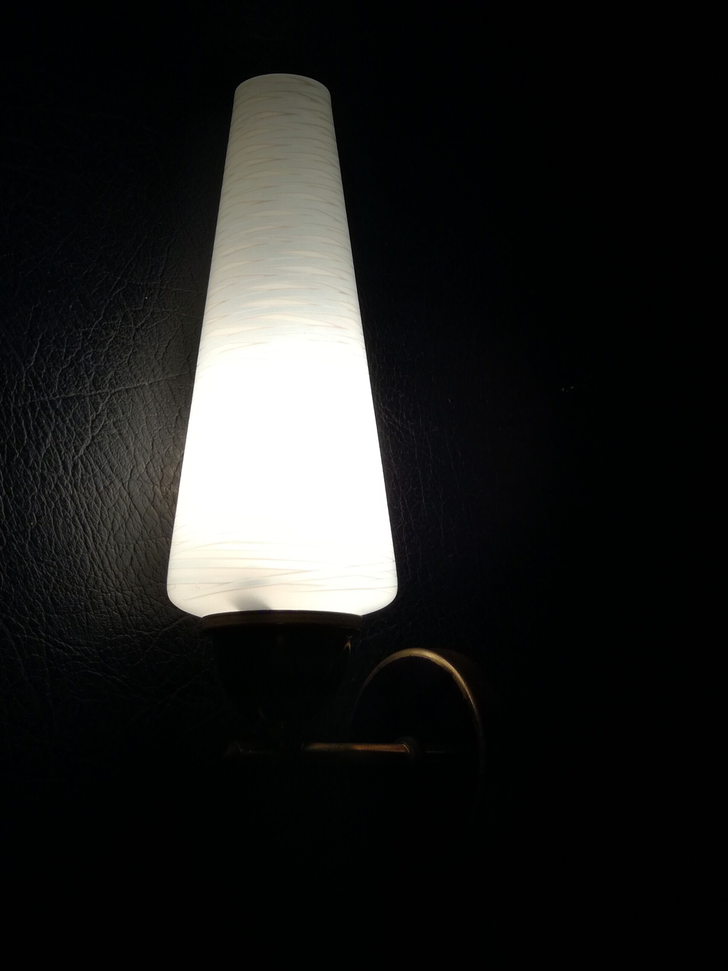 Mismatched sconces 1950