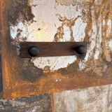 1950s wooden coat rack