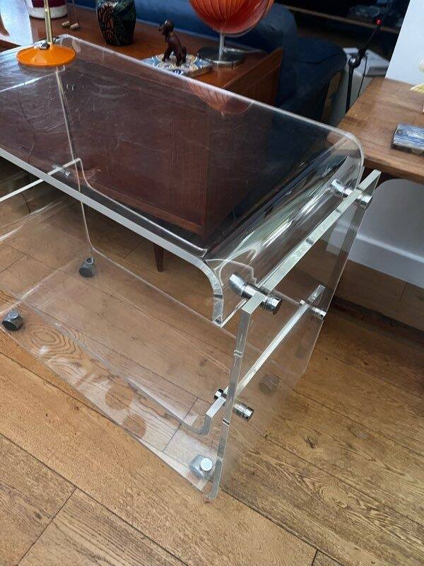 Commode / buffet in Plexiglas H84cm - vintage