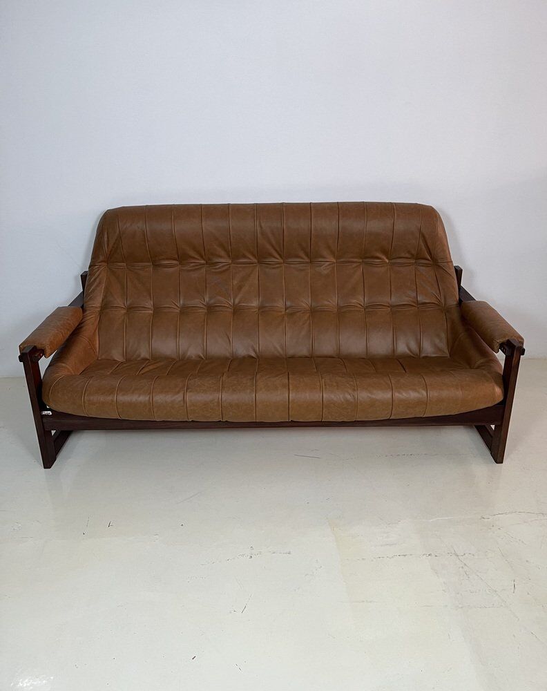 Sofa and armchairs by Percival Lafer, 1960s, set of 3