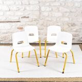 4 PROINCO nursery school chairs from the 70s