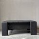 Table basse en bois noir