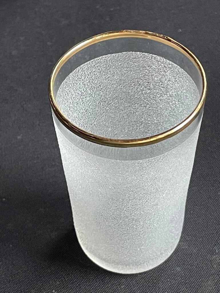 Pitcher and 4 glasses – Mid XXth