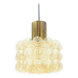 Large Mid-Century Bubble Glass Ceiling Light by H.Tynell for Limburg, 1960s