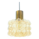 Large Mid-Century Bubble Glass Ceiling Light by H.Tynell for Limburg, 1960s