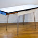 Table formica extensible pieds eiffel