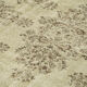 Hand-knotted unique turkish beige rug 208 cm x 310 cm