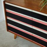 Commode U 453 pink by Jiri Jiroutek for Interier Praha 1961