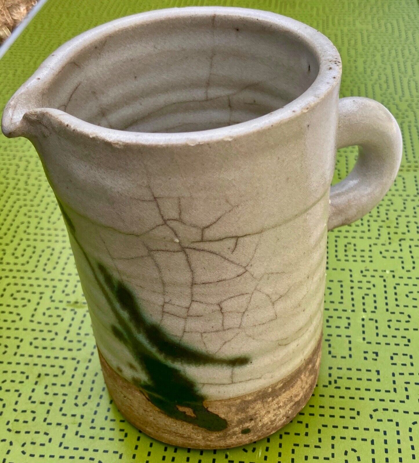 Pichet Poterie Du Colombier signed below