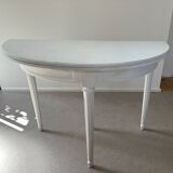 Round / half moon table and mirror