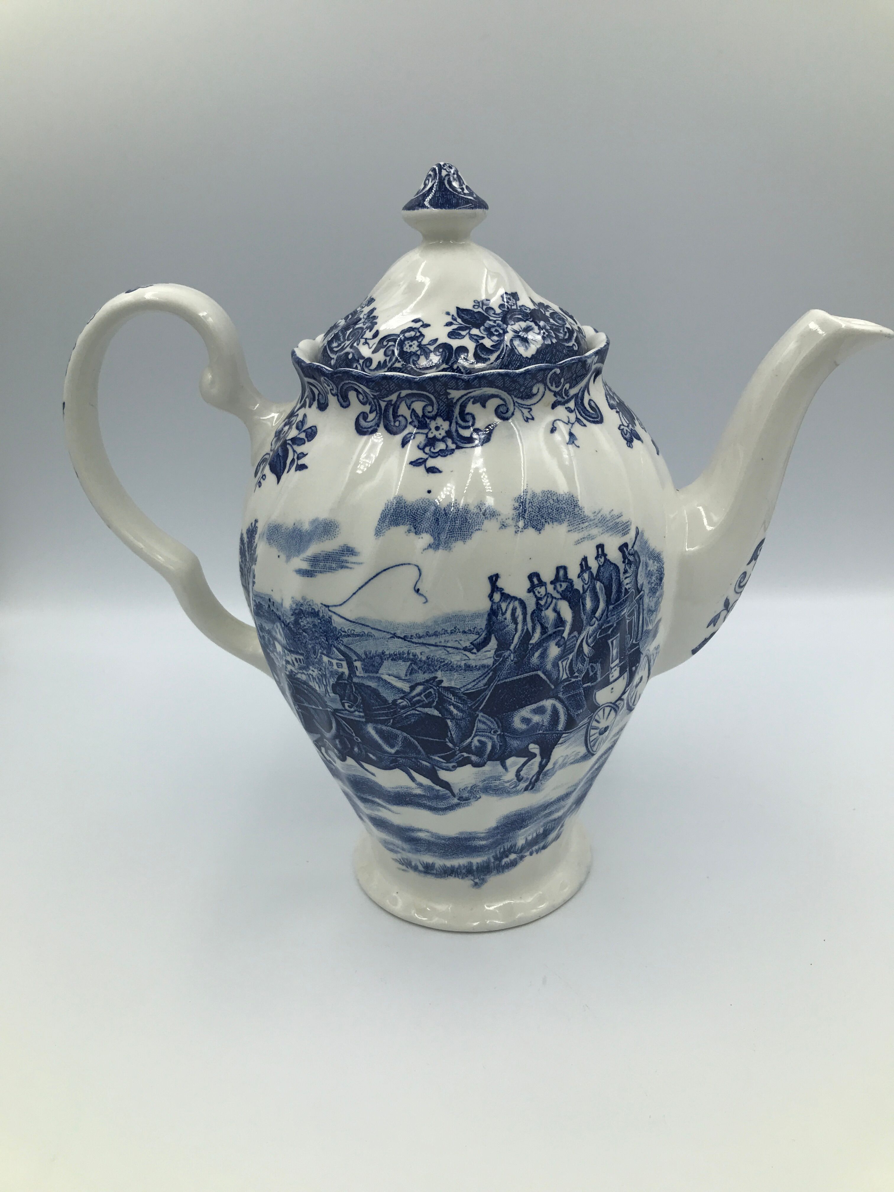 Johnson Brothers vintage porcelain tea service