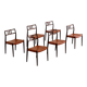 Set of 6 "Mod. 79" dining chairs in rosewood by Niels Moller