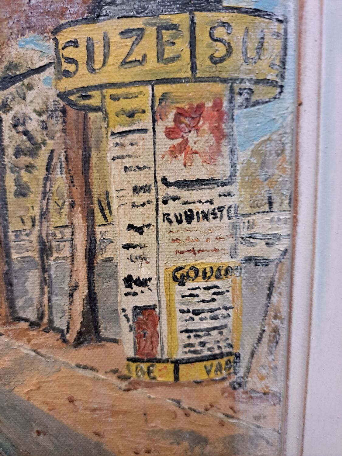 Painting rue de Paris