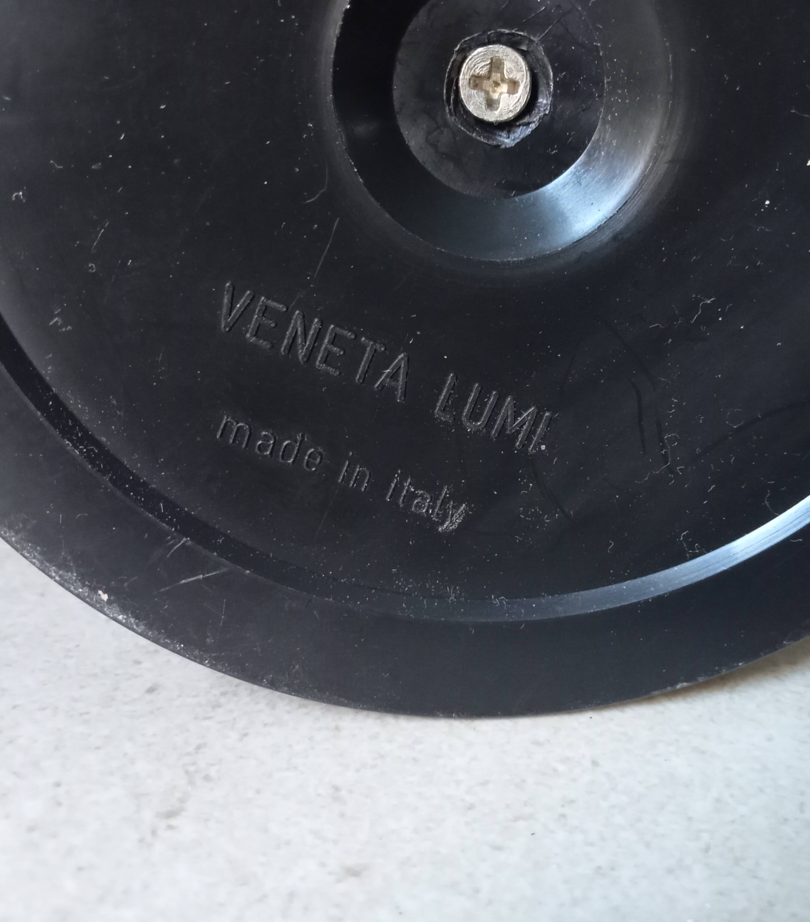 Lampe de bureau vintage Veneta Lumi Italie années 60