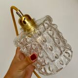 Vintage glass tulip walker