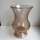 Bubbled glass vase from biot rose 60s-70s