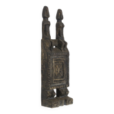 Sculpture en céramique d'inspiration africaine, années 1960