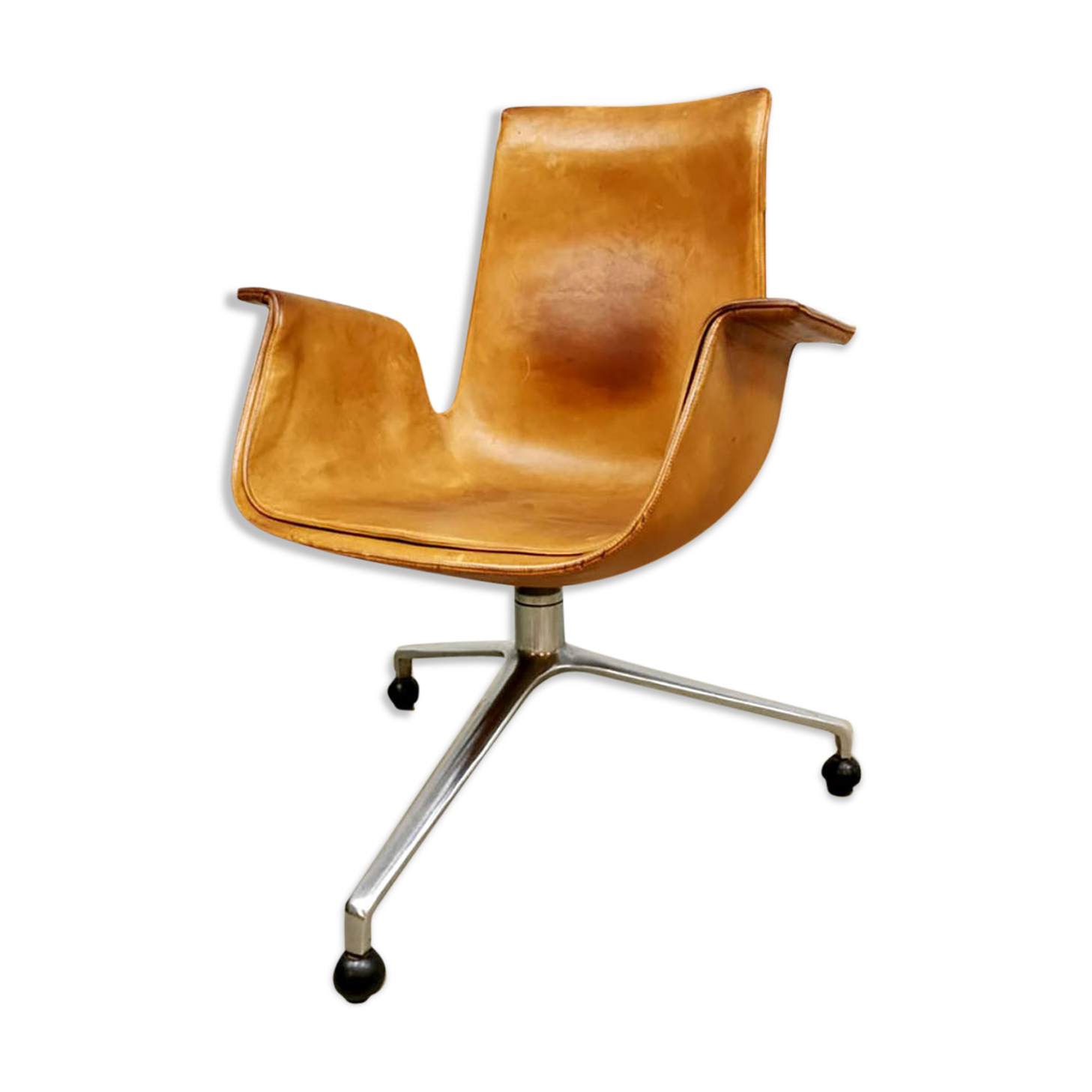 Chaise de bureau tulipe vintage pour Kill international