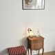 Louis XV style wooden bedside chest of drawers
